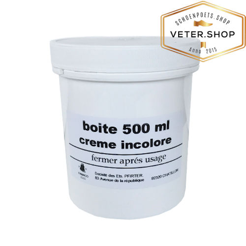 Famaco creme incolore 500ml Kleurloze leer schoenpoets