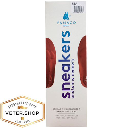Inlegzolen Sneakers - Famaco anatomic memory