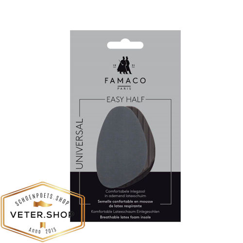 Inlegzolen Comfort voorvoet - Famaco Easy Half