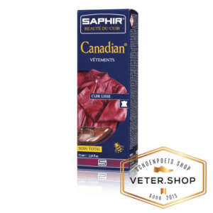 Saphir Canadian kleurherstellende creme voor zacht leer