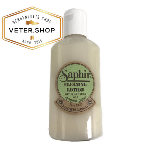 Saphir Cleaning lotion reiniging met Carnauba wax