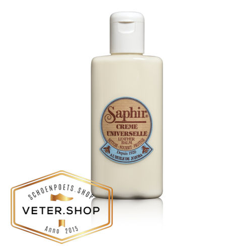 Saphir ledermelk voor glad leer 150ml fles