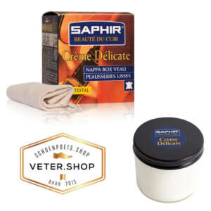 Saphir Creme Delicate voor zacht glad leer