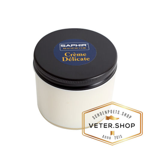 Saphir Creme Delicate voor zacht glad leer, nappa en kalfsleer