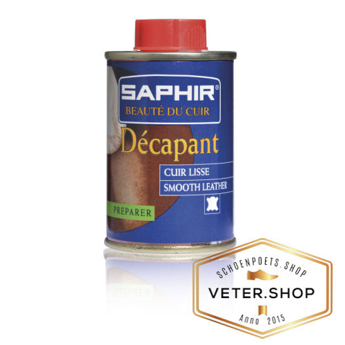 Saphir décapant leerverf en vuil afbijt middel