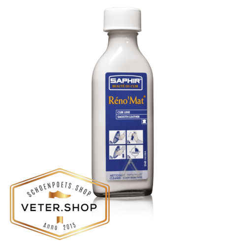 Saphir Renomat intensief reiniger voor glad leer - 100 of 500ml