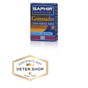 Saphir Gommadin vlek verwijder gum voor Suede en grof Nubuck leer