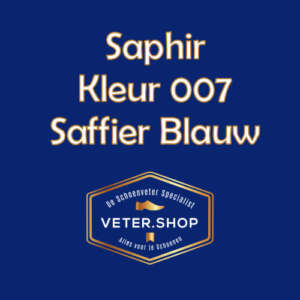 Saphir 007 saffier blauw