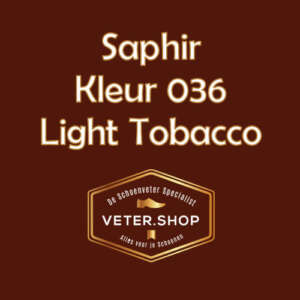 Saphir 036 licht tabak bruin