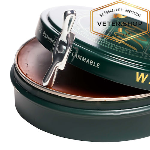 Traditionele professionele schoenpoets donkerbruin