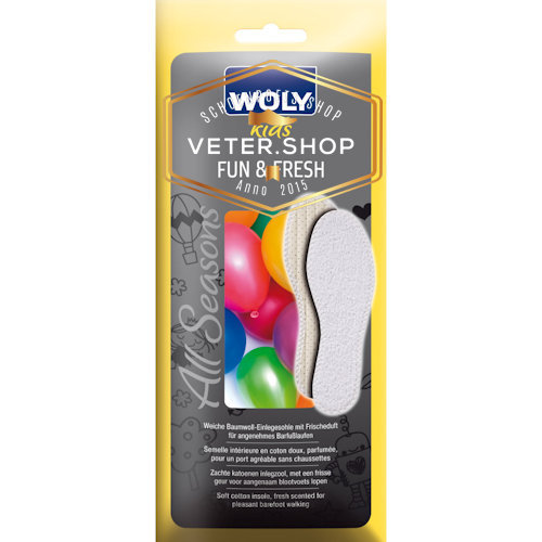 Woly Fun & Fresh Kids badstof zooltjes