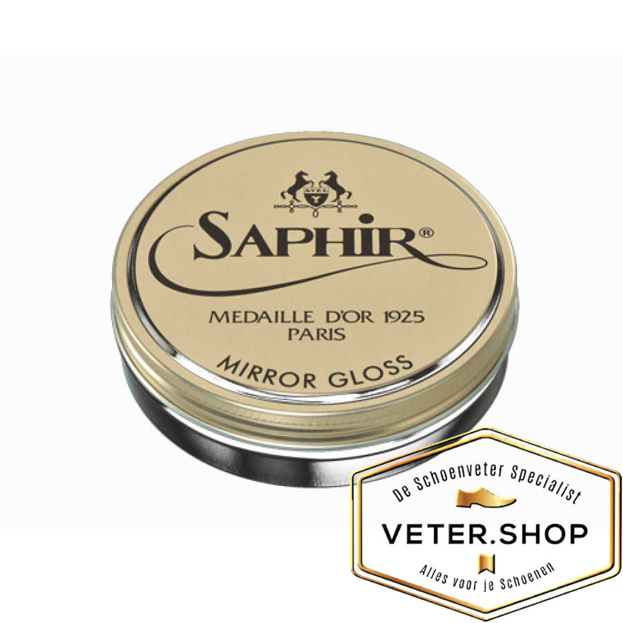 Grillig bevind zich olie Saphir Medaille D'Or Crème Mirror gloss - Professionele schoenpoets voor  mooie glans