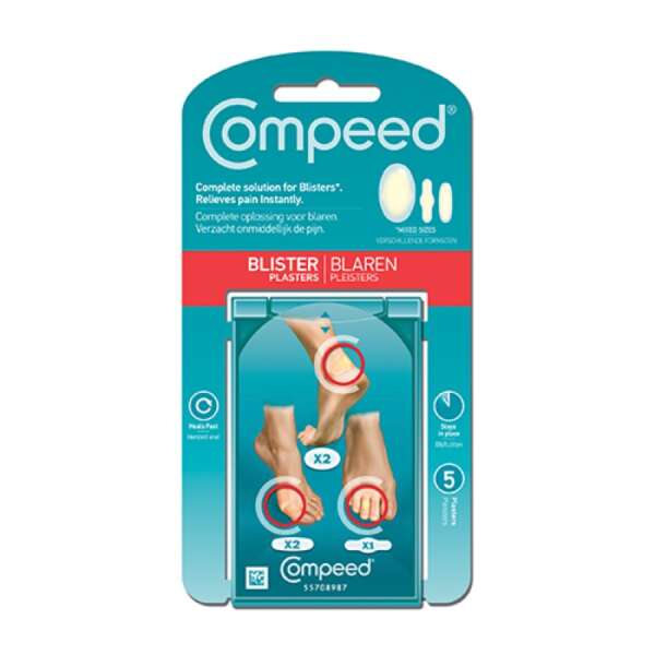 Compeed blarenpleister mix pack 5 stuks