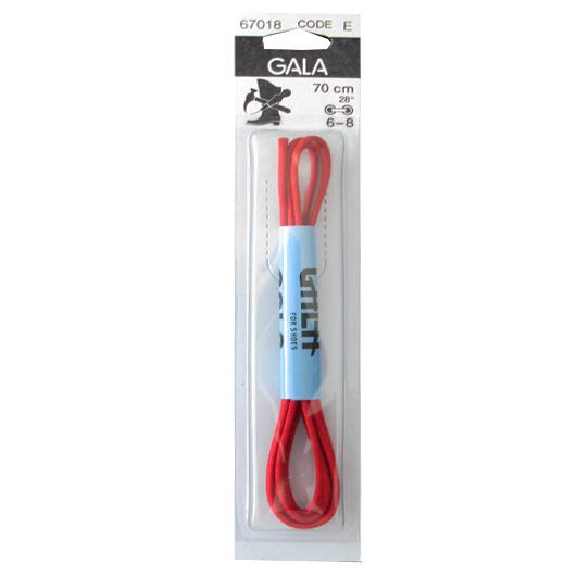 Dunne ronde gala wax veters rood