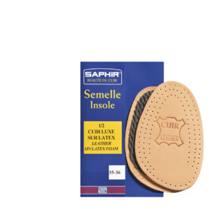 saphir voorvoet leer latex