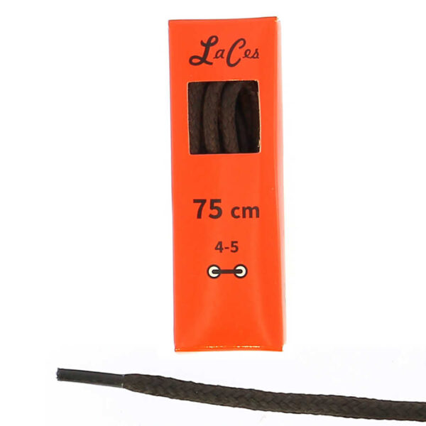 LaCes 8449 dikke ronde wax schoenveters