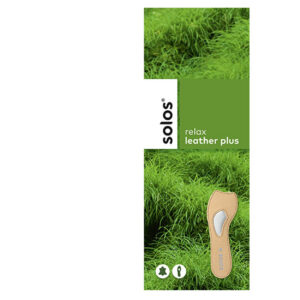 Solos relax leather plus spreidvoet